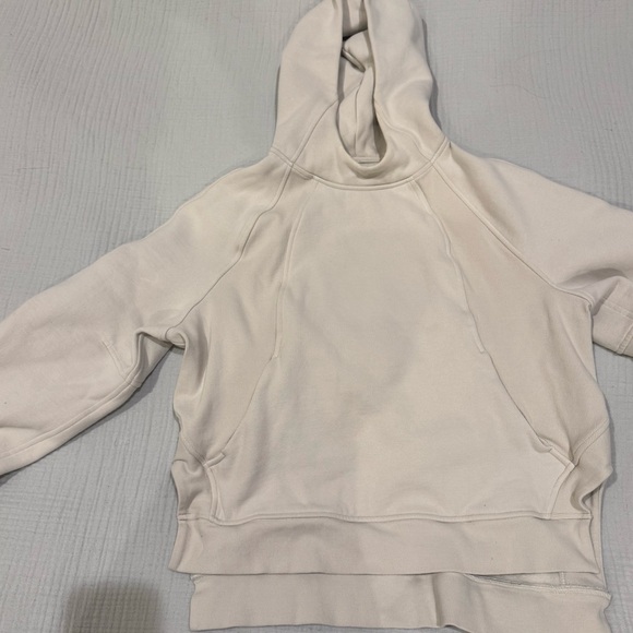 lululemon athletica Scuba Side-Slit Hoodie - Bone - Picture 2 of 5